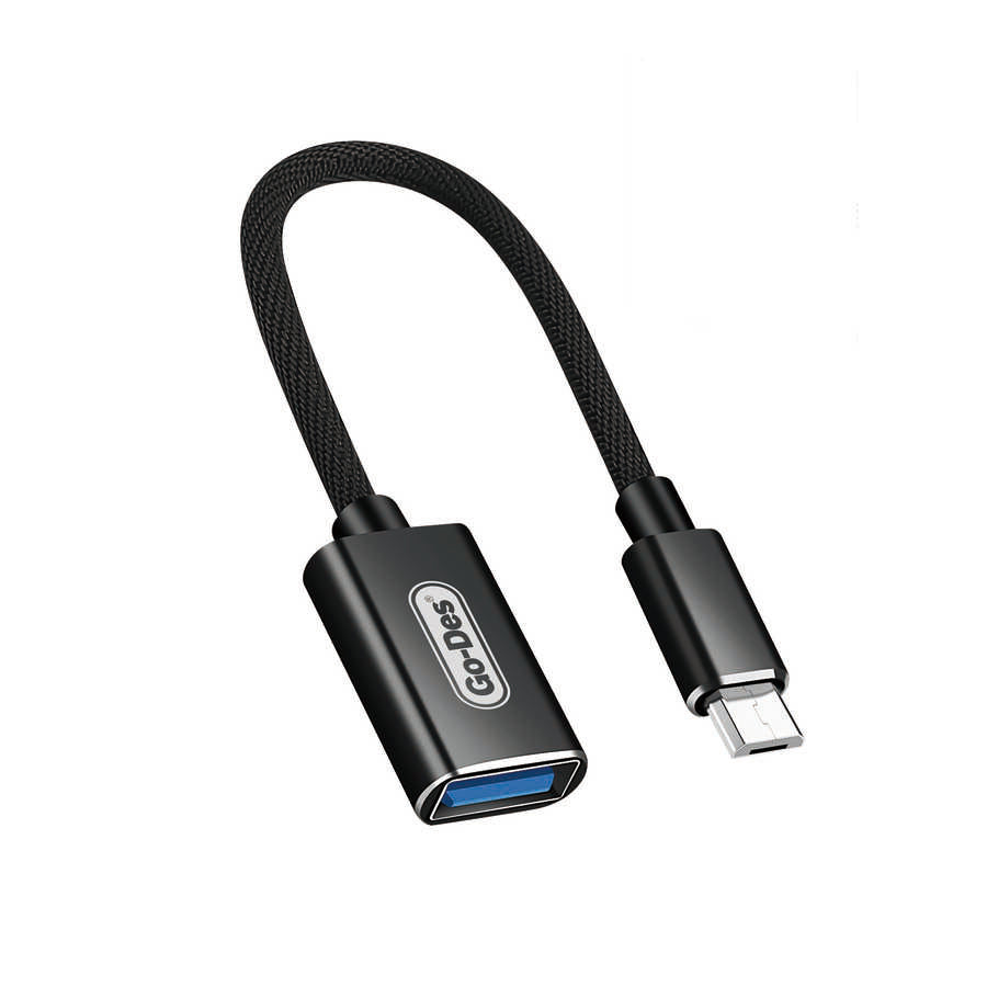 Go Des GD-UC055 Micro OTG USB Kablo - 1 Go Des GD-UC055 Micro OTG USB Kablo - 1